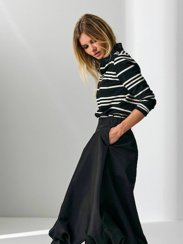 Haut 'Maluca' co'couture en noir