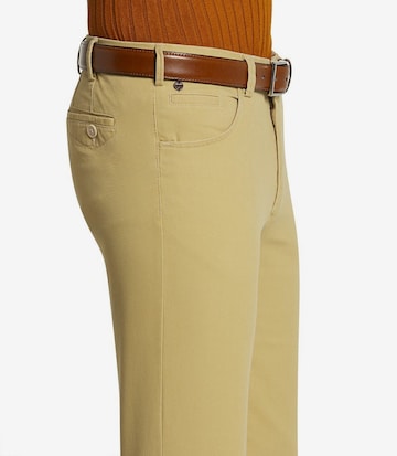 Meyer Hosen Regular Chino Pants 'Dublin' in Yellow