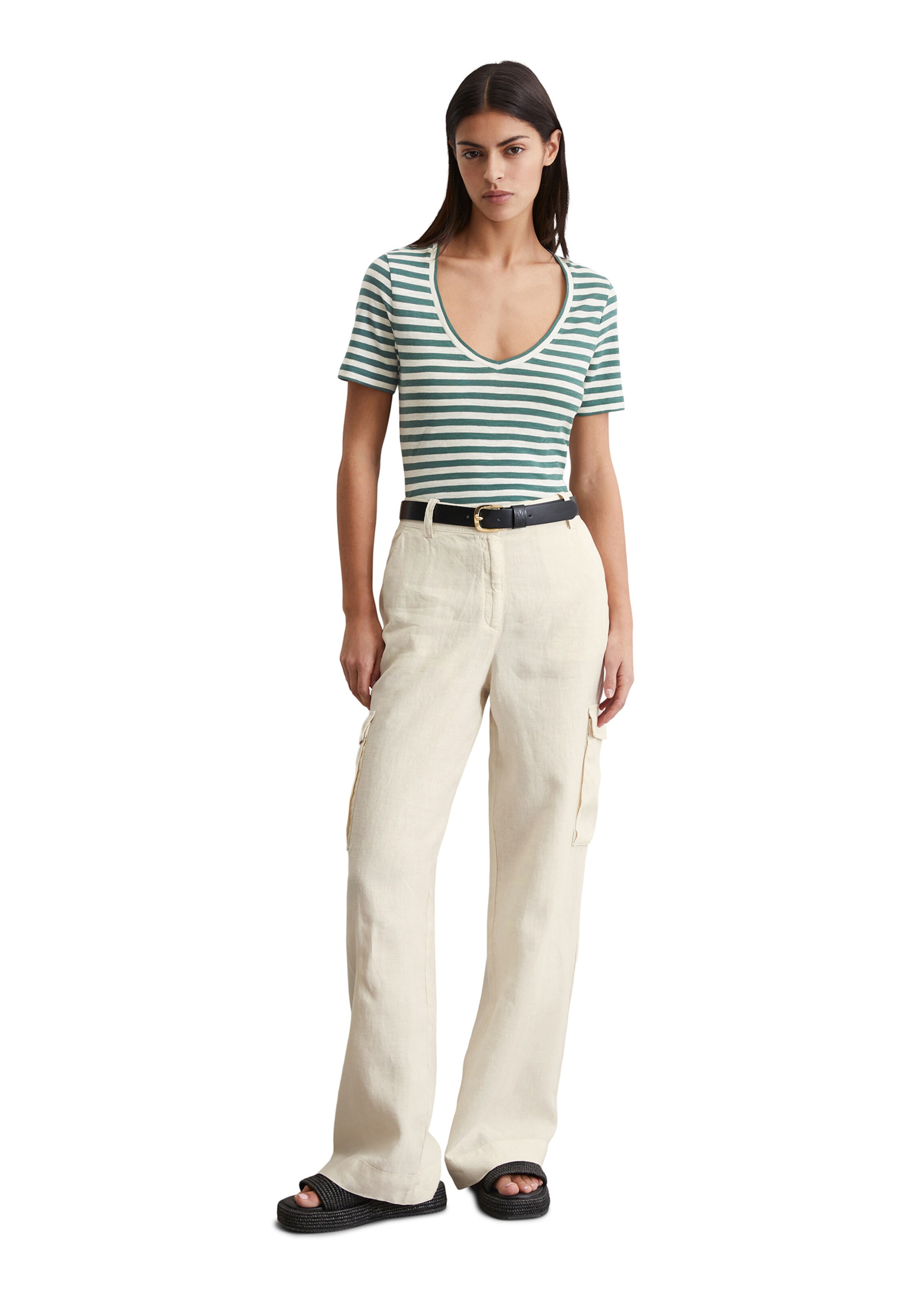 Marc O'Polo T-Shirt in Grün