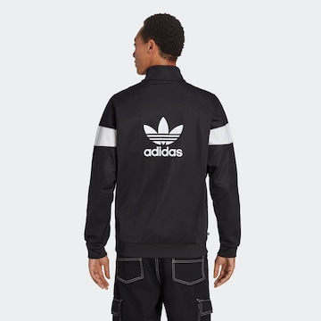 ADIDAS ORIGINALS Between-Season Jacket 'Adicolor Classics Cut Line' in Black