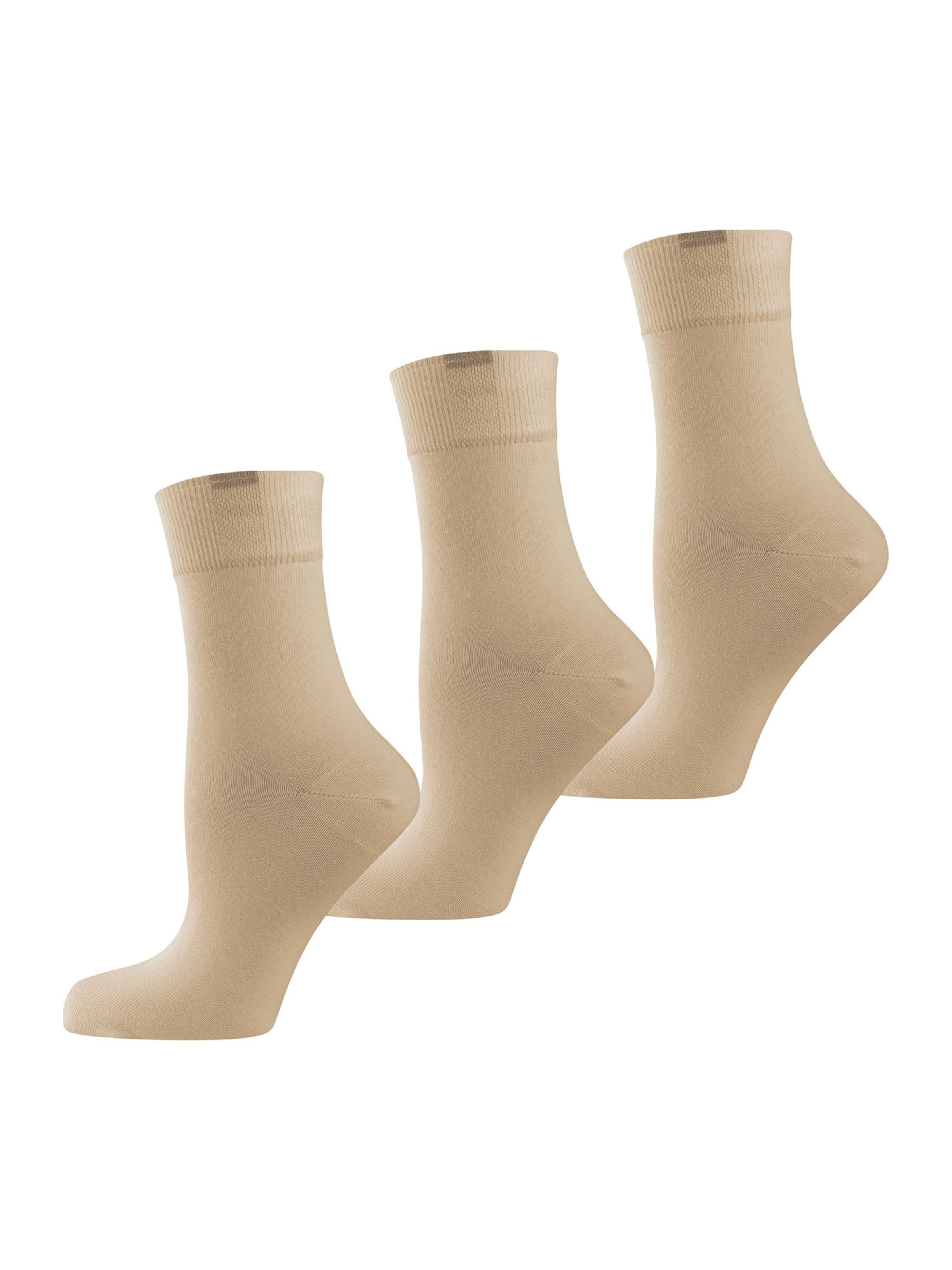 Nur Die - Calcetines ' Passt perfekt ' en beige: frente