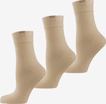 Nur Die - Calcetines ' Passt perfekt ' en beige: frente