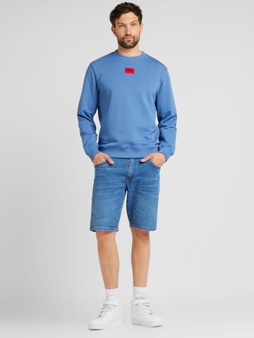 HUGO Sweatshirt 'Diragol212' in Blue