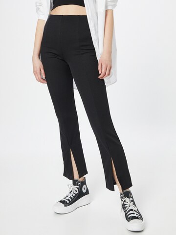 Regular Pantalon Warehouse en noir : devant