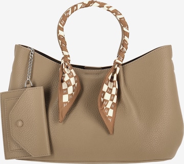 Usha - Bolso de mano en gris: frente