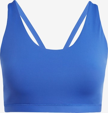 ADIDAS PERFORMANCE Bralette Sports Bra ' All Me' in Blue: front