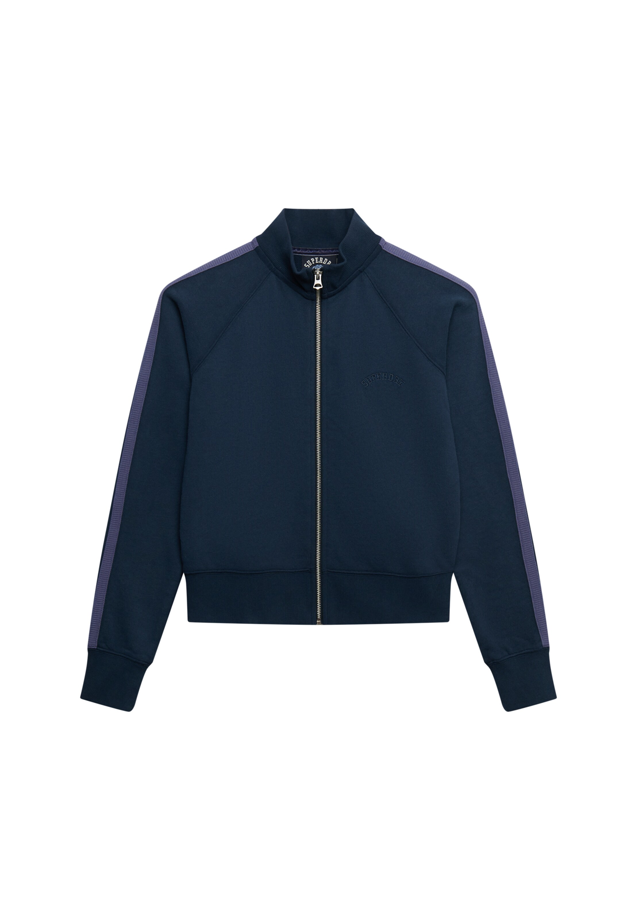 Superdry & Co Sweatvest 'Essential' in Blauw: voorkant