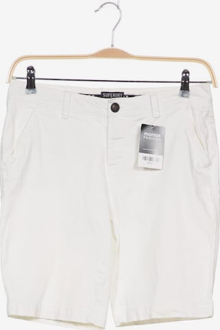 Superdry Shorts in S in White: front
