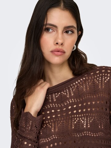 JDY Svetr 'JDYSun' – hnědá