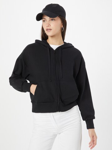 GAP Sweat jacket in Black: front