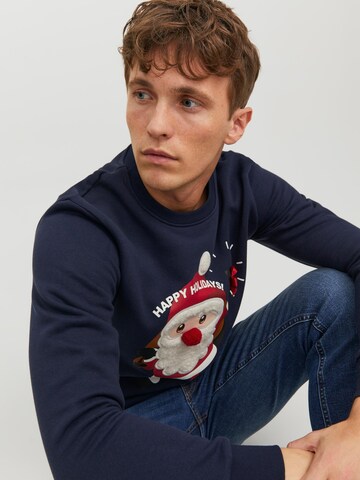 JACK & JONES Sweater in Blue