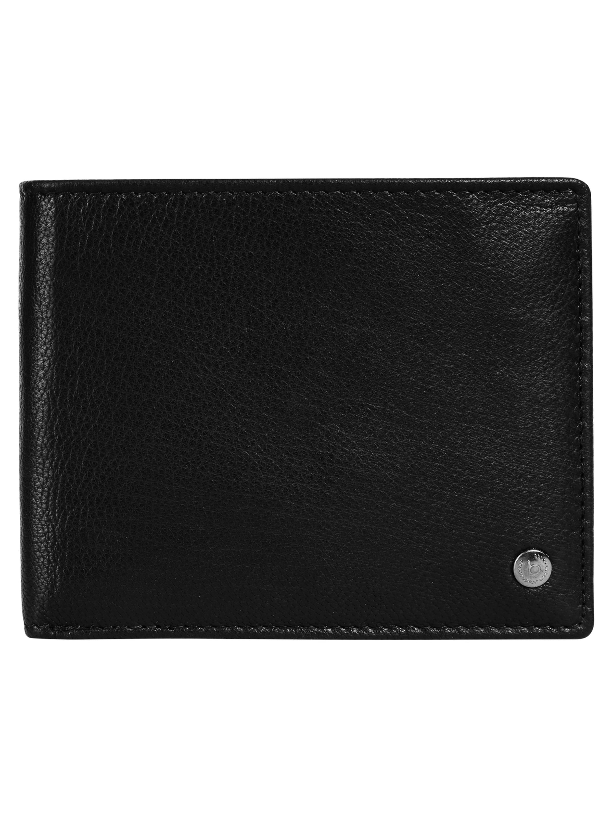 bugatti Wallet 'bugatti Geldbörse BLACK MAGIC' in Black: front