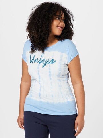 Key Largo - Camisa 'MAUI' em azul: frente