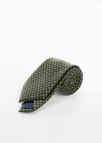 MANGO MAN Tie in Green