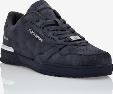 Baskets basses Plein Sport en bleu : devant