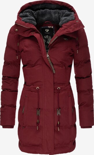 Ragwear Winter jacket 'Ashani Puffy' in Wine red, Item view