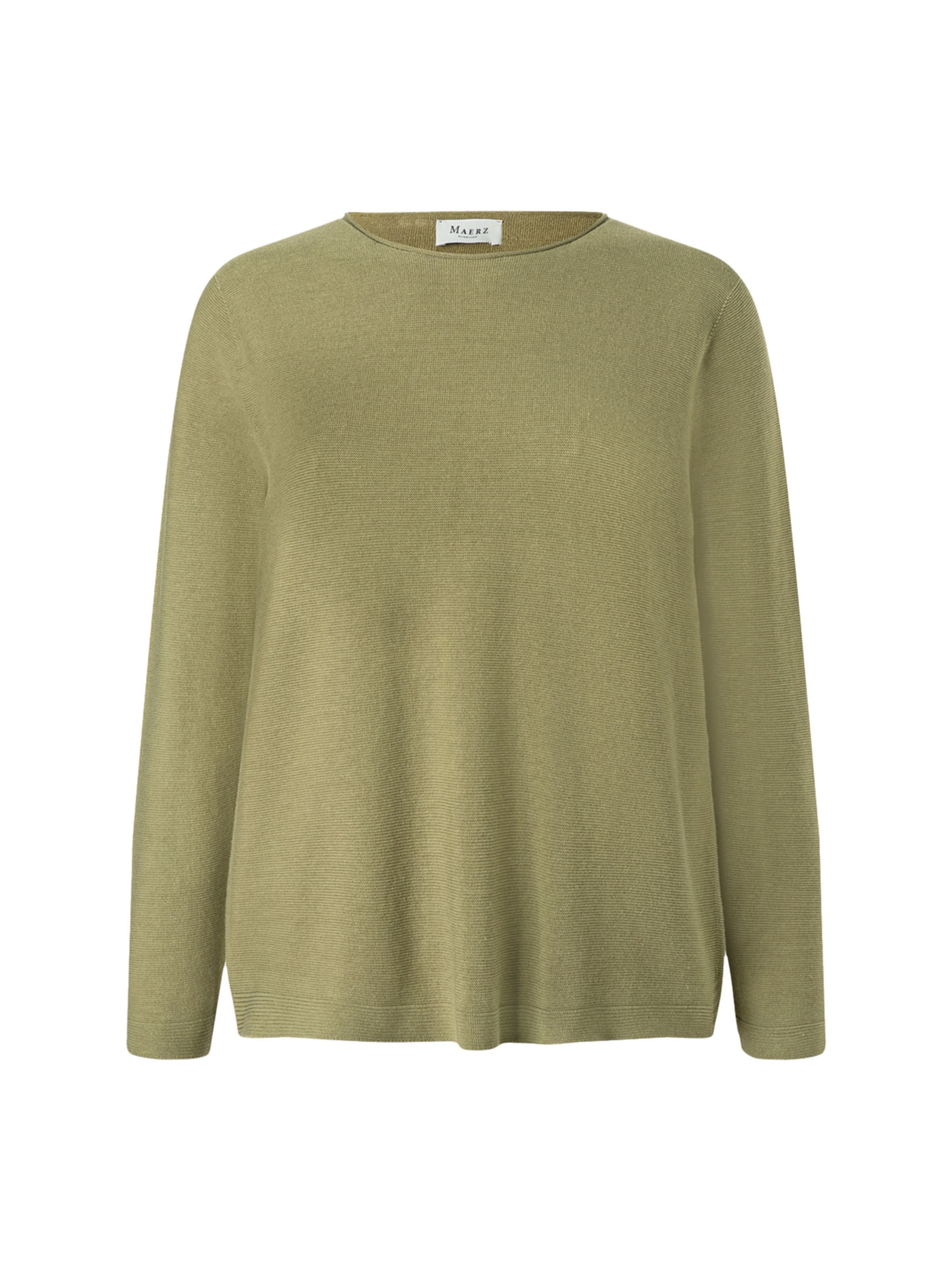 Pull-over ' 326000 ' MAERZ Muenchen en vert : devant