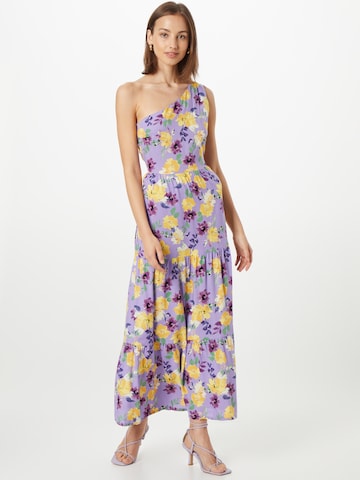 Trendyol Letné šaty - fialová: predná strana