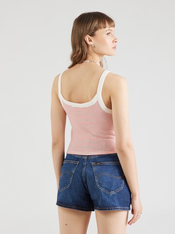 LEVI'S ® Top 'Essential Sporty Rib Tank' in Red