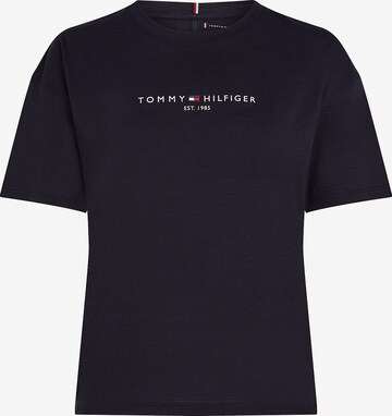 T-shirt 'ESSENTIALS' TOMMY HILFIGER en bleu : devant
