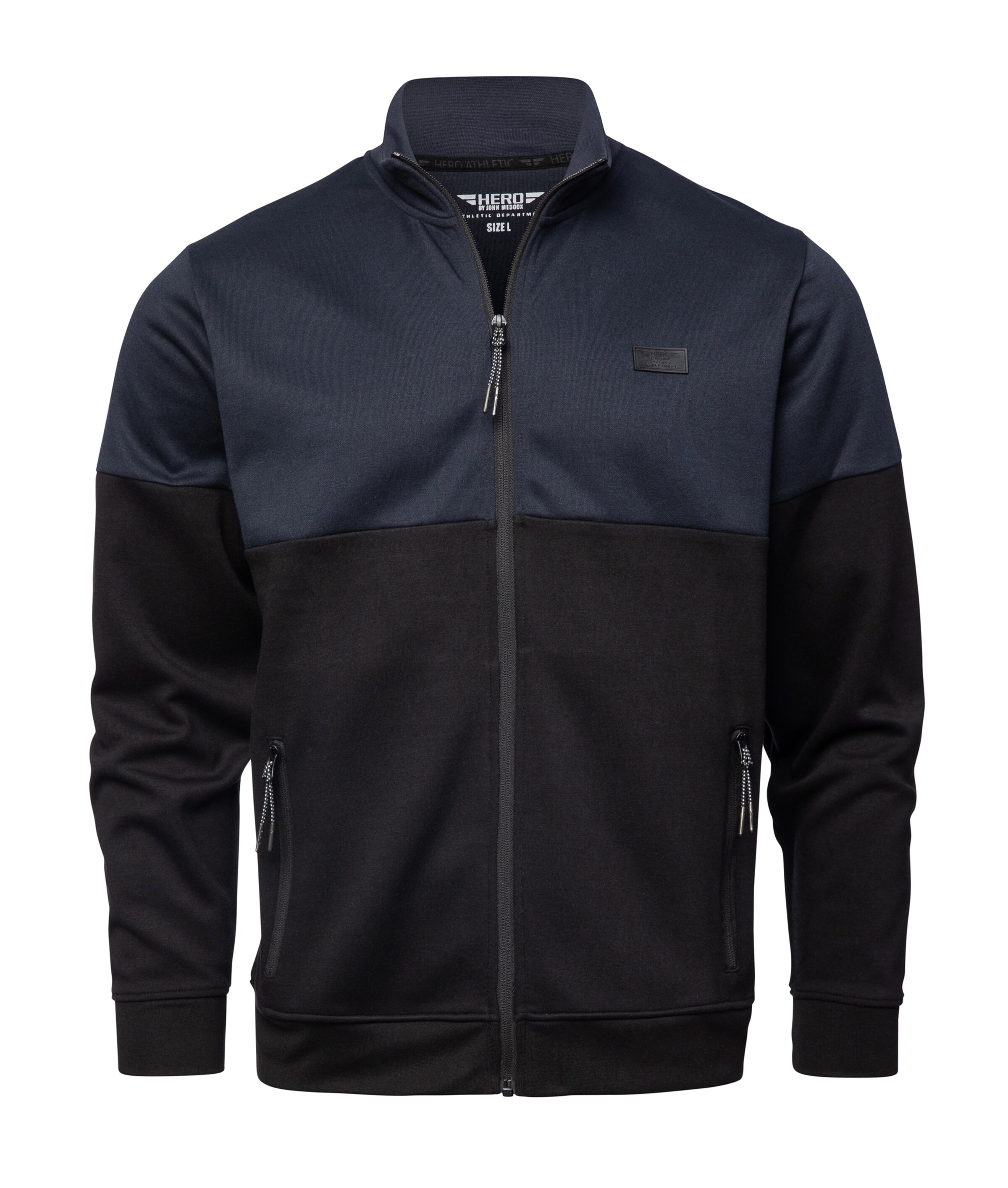 Hero Sweatjacke 'Spencer' in Blau: Vorderseite