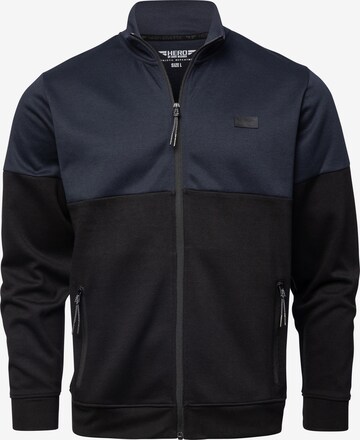 Hero Sweatjacke 'Spencer' in Blau: Vorderseite