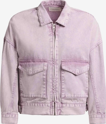 Veste mi-saison 'Nelina' khujo en violet : devant