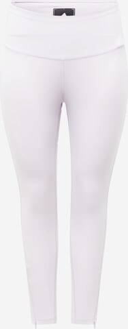 ADIDAS SPORTSWEAR Skinny Sportbroek in Lila: voorkant