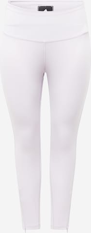 ADIDAS SPORTSWEAR Skinny Sporthose in Lila: predná strana