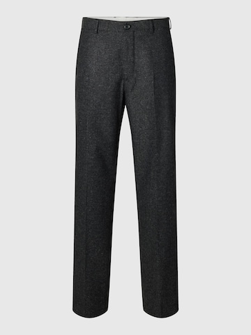 Regular Pantalon SELECTED en gris