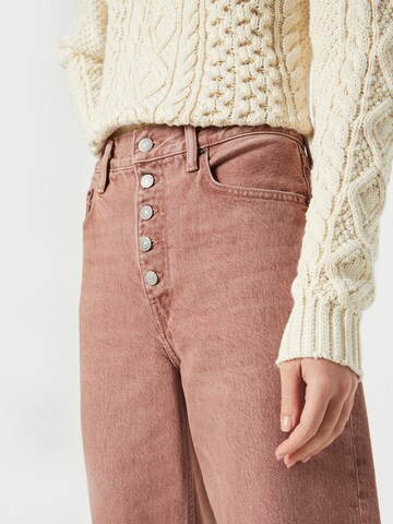 Polo Ralph Lauren - Perna larga Calças de ganga em rosa