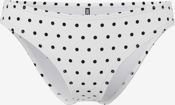 PIECES Bikinitrusse 'PCBaomi' i hvid: forside