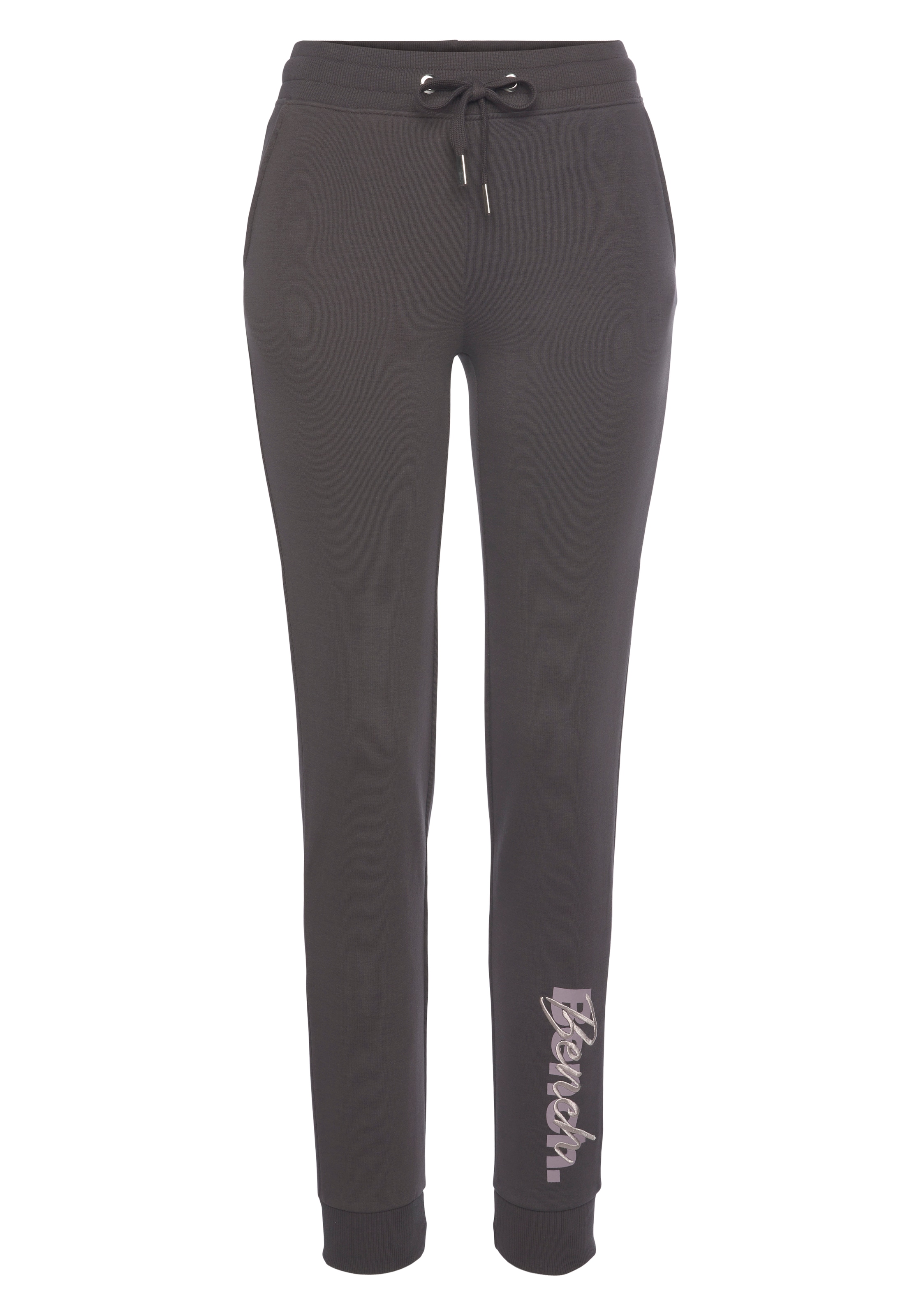 Effilé Pantalon BENCH en gris : devant