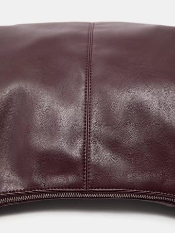 Pull&Bear Torba za čez ramo | rdeča barva