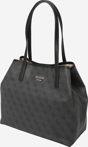 GUESS Schultertasche 'Vikky ' in Grau