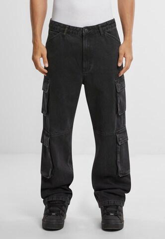 Loosefit Jeans 'Aidan' di 2Y Studios in nero: frontale