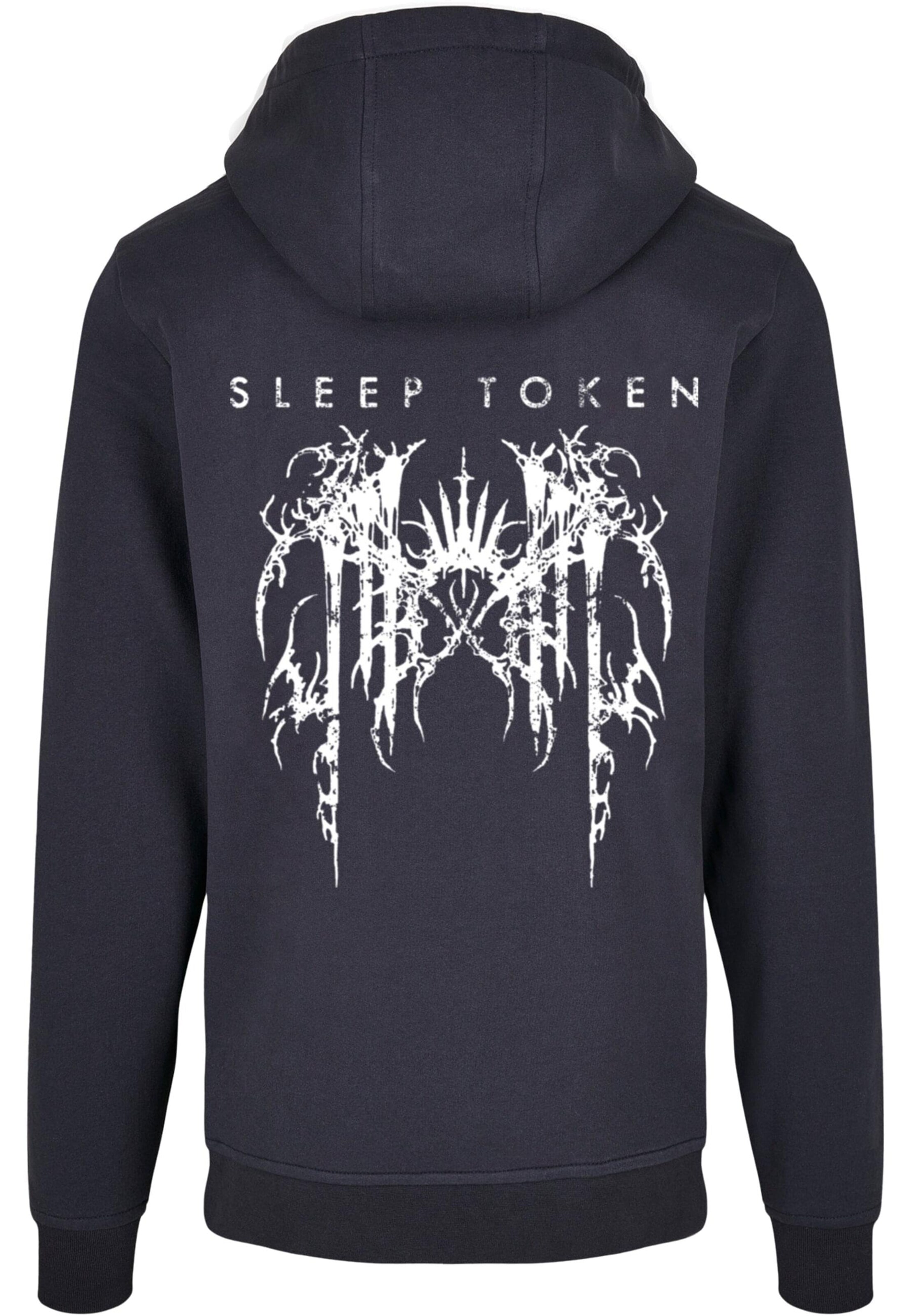 Merchcode Sweatshirt 'Sleep Token - Grunge' in Blau