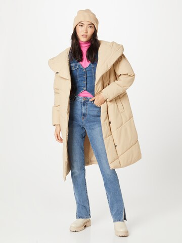 Manteau d’hiver 'Tally' Noisy may en marron