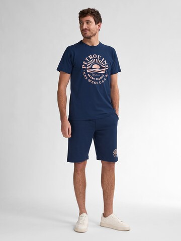 Petrol Industries Regular Broek in Blauw