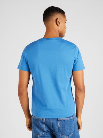 Hackett London T-shirt 'ESSENTIAL' i blå