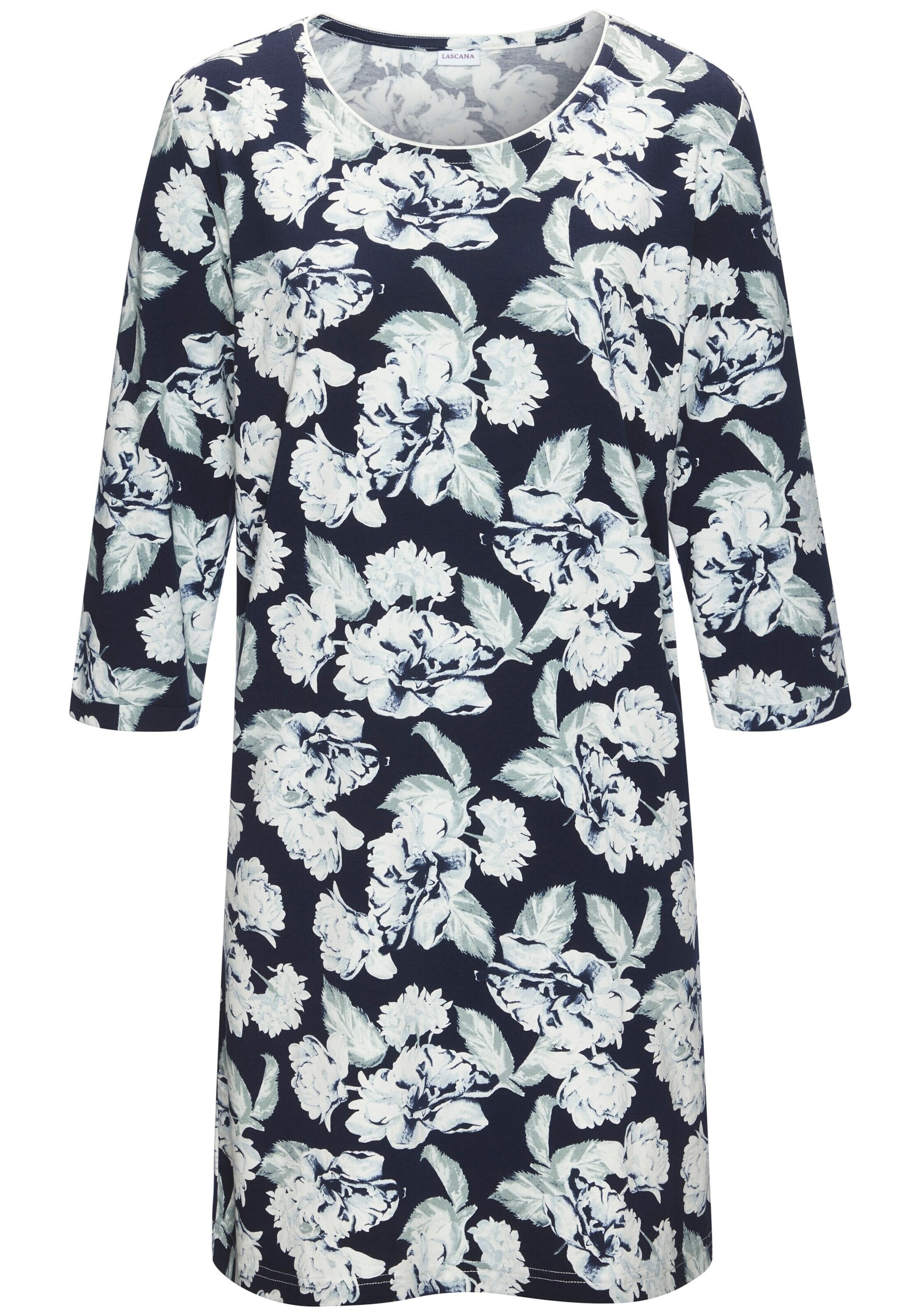 LASCANA Nightgown in Blue: front