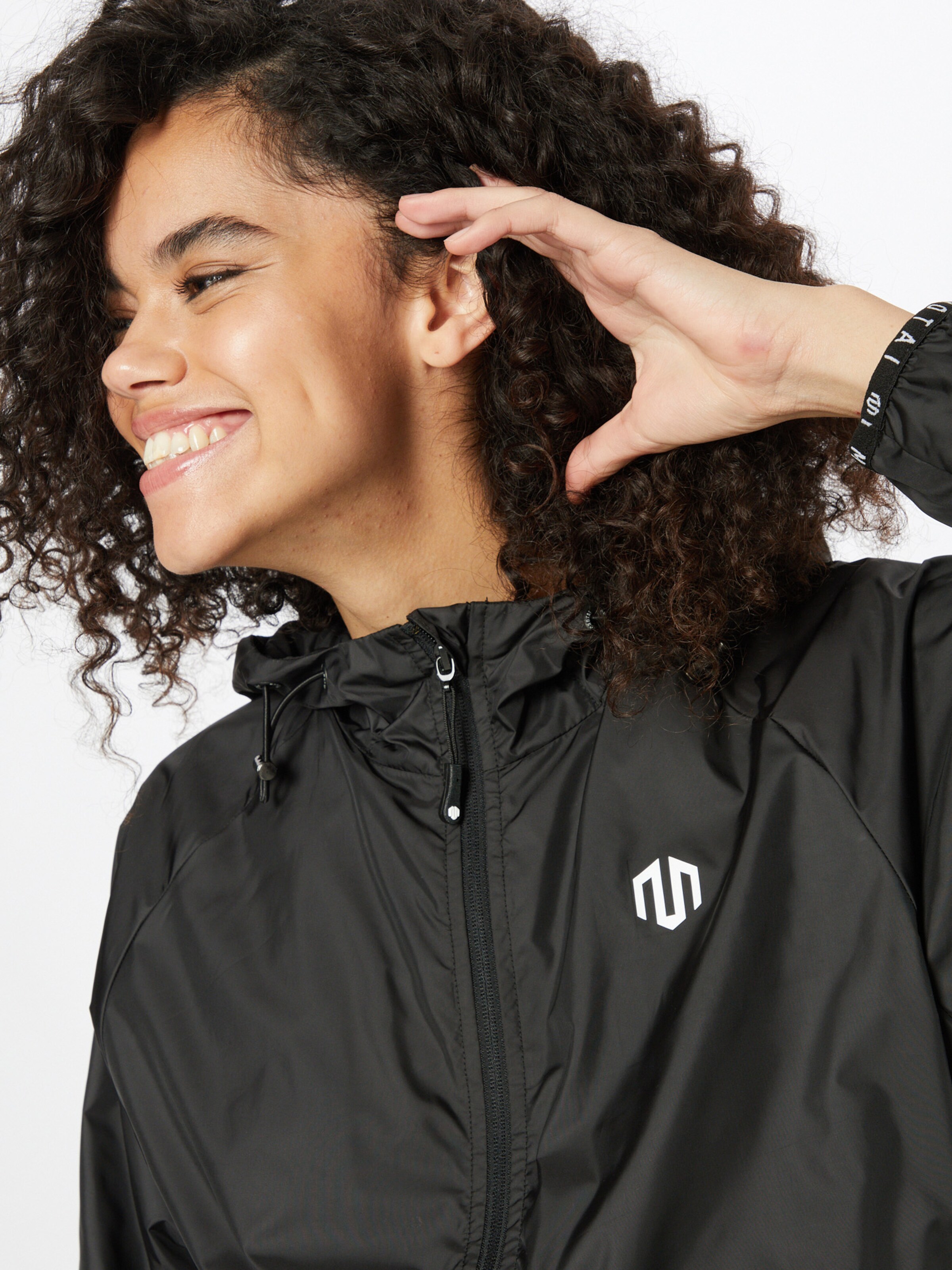 Frauen Sportbekleidung MOROTAI Jacke 'Naka' in Schwarz - KG30289 Frauen Sportbekleidung MOROTAI Jacke 'Naka' in Schwarz - KG30289