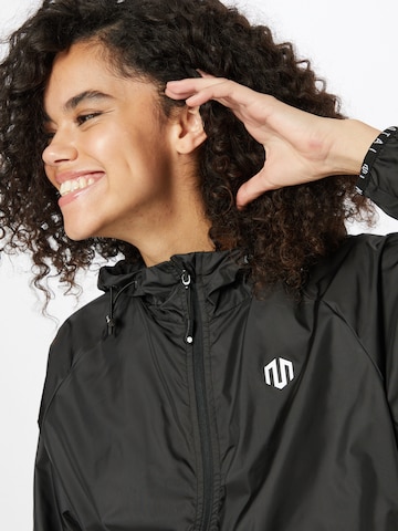 MOROTAI Athletic Jacket 'Naka' in Black