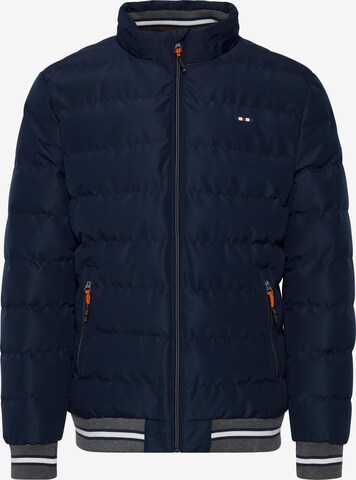 FQ1924 Winter Jacket 'ALEKSANDER' in Blue: front