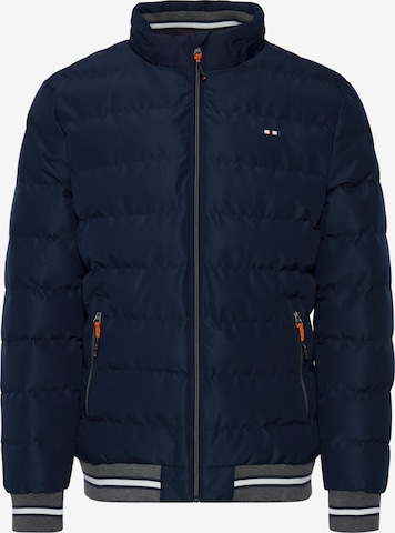 FQ1924 Winter Jacket 'ALEKSANDER' in Blue: front