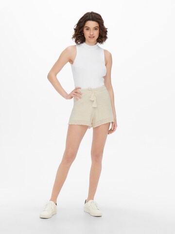 ONLY Regular Broek 'Summer' in Beige