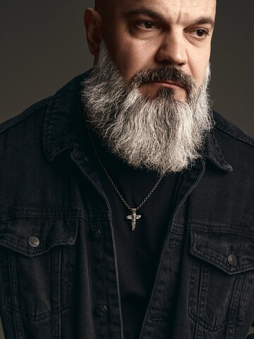 REYTEL Anhänger 'SALVATOR MUNDI' in Silber