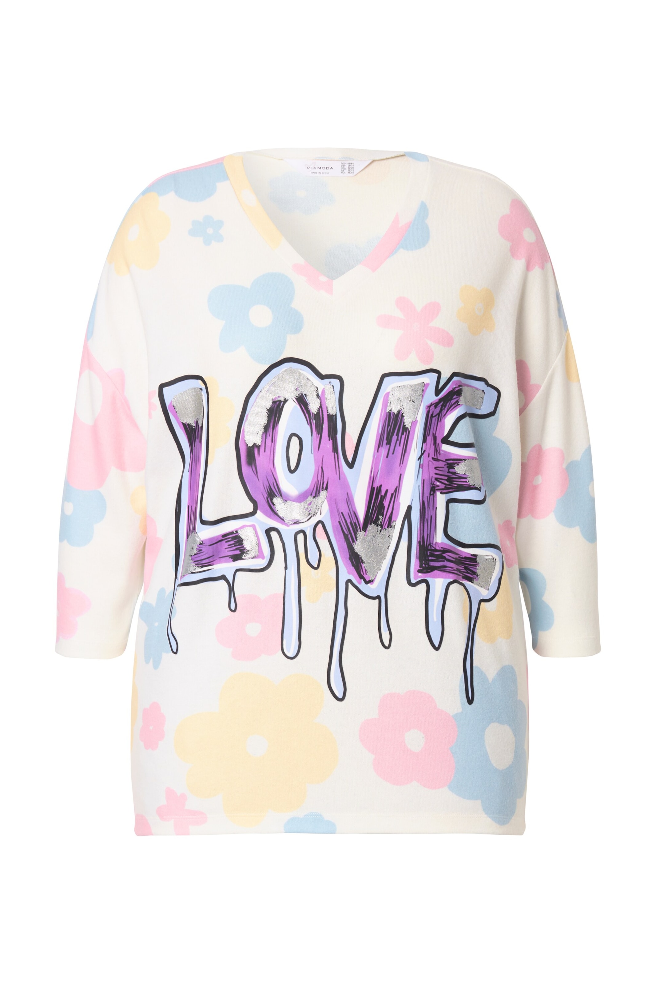 MIAMODA Shirt in White: front