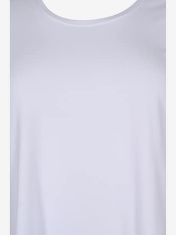 Zizzi Majica | bela barva