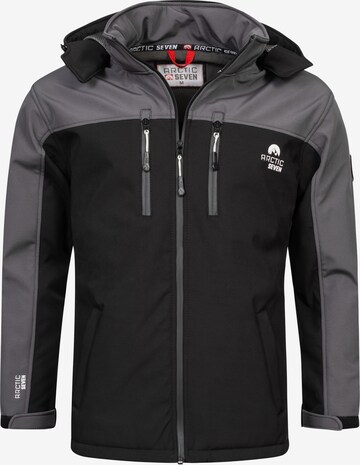 Veste fonctionnelle Arctic Seven en gris : devant